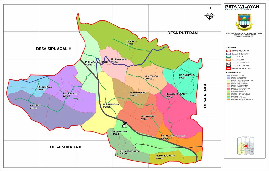Data Demografi Desa Ciharshas Kab.Bandung Barat
